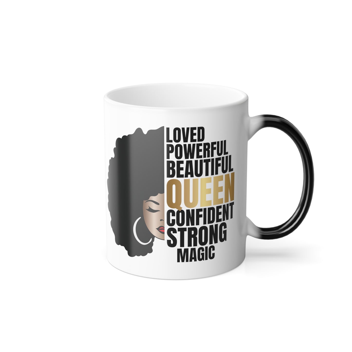 Beautiful Queen Color Morphing Mug, 11oz