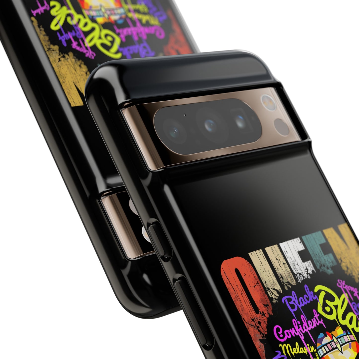 Black Queen Google Pixel Tough Cases | African Google Pixel Case | Afrocentric Google Pixel Case