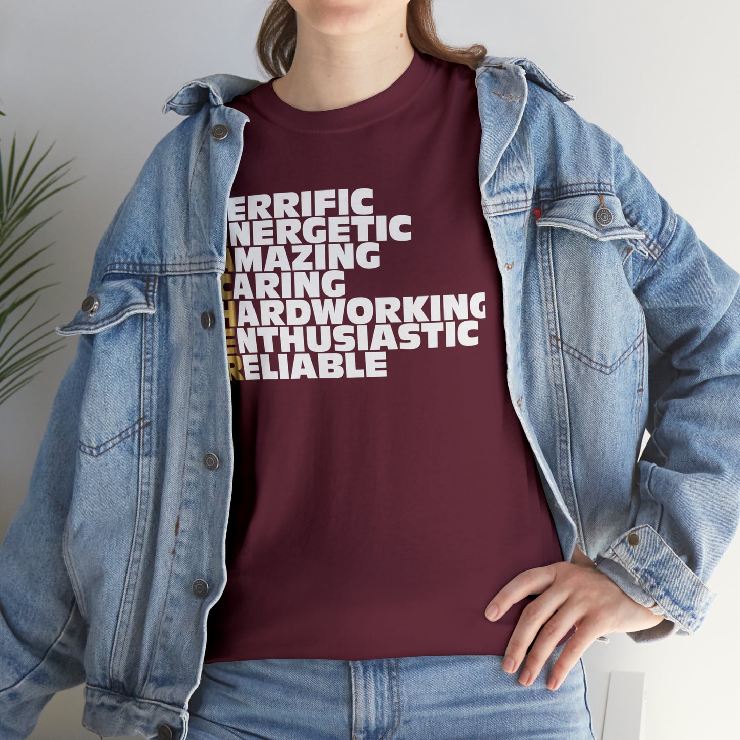 Teacher Heavy Cotton Tee