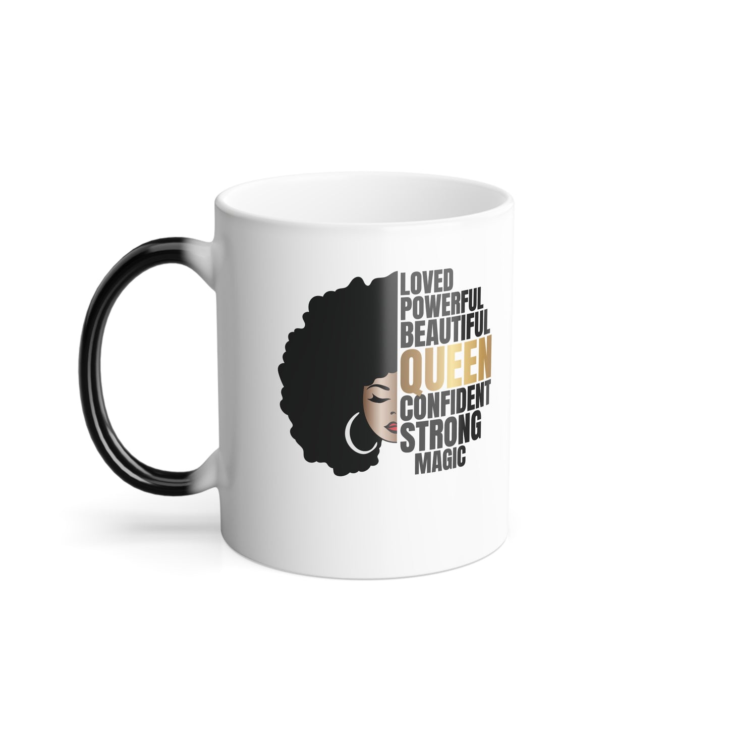 Beautiful Queen Color Morphing Mug, 11oz ( Personalize It! )