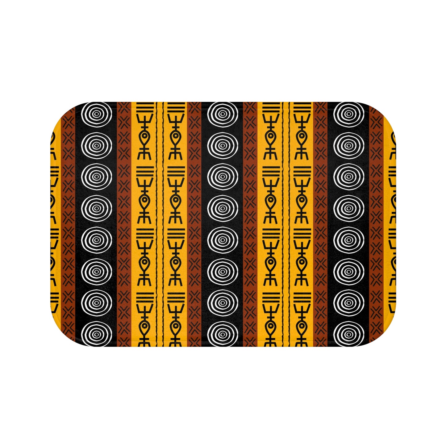 Tribal Mudcloth Bath Mat