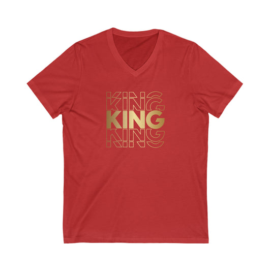 King Jersey V-Neck Tee