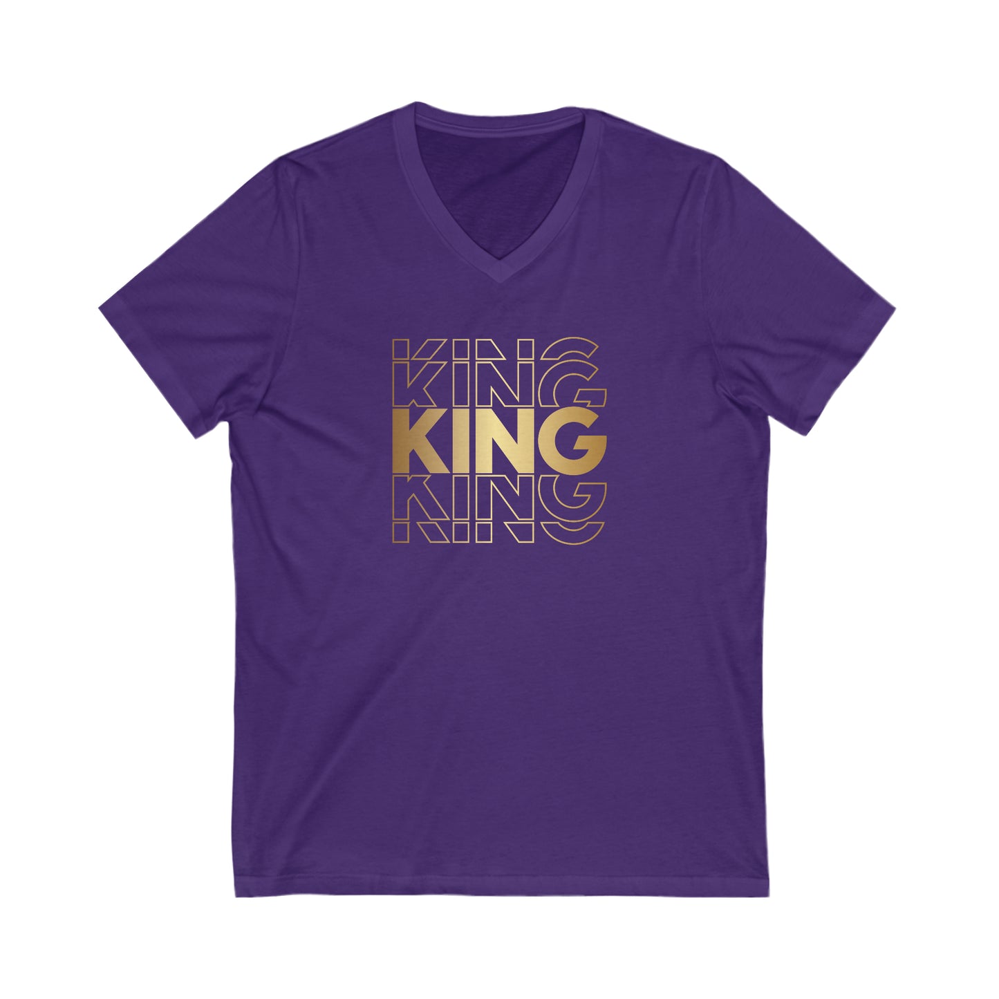 King Jersey V-Neck Tee