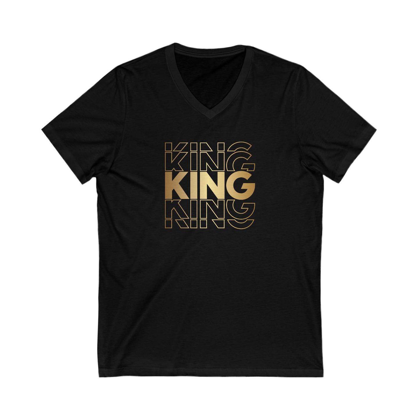 King Jersey V-Neck Tee