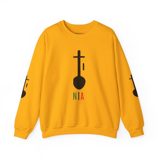 Nia Kwanzaa Symbol Crewneck Sweatshirt
