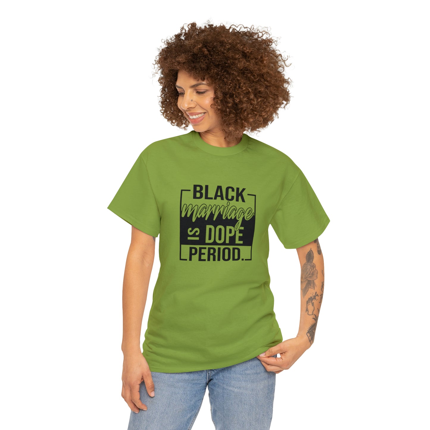 Black Marriage is Dope Cotton Tee