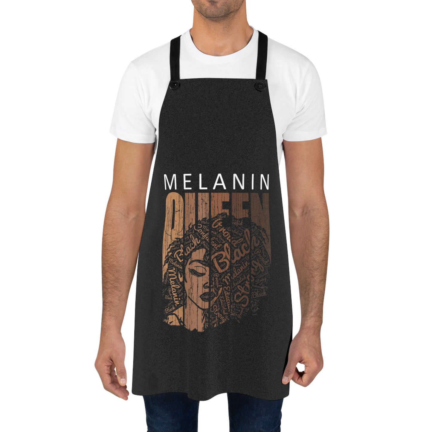 Melanin Queen Apron  ( Personalize It! )