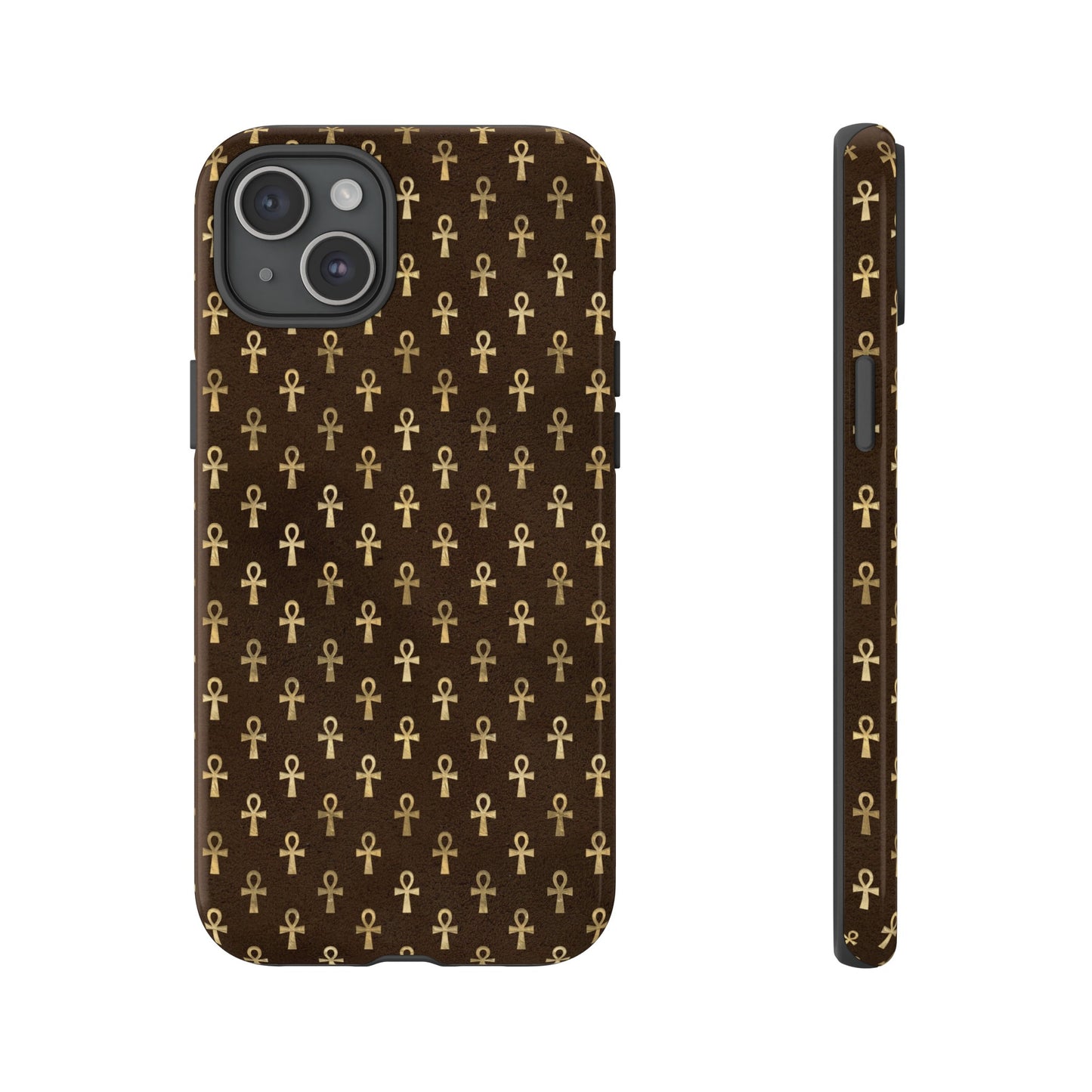 Brown Ankh iPhone Tough Cases | Egyptian iPhone Case | Ankh iPhone Case