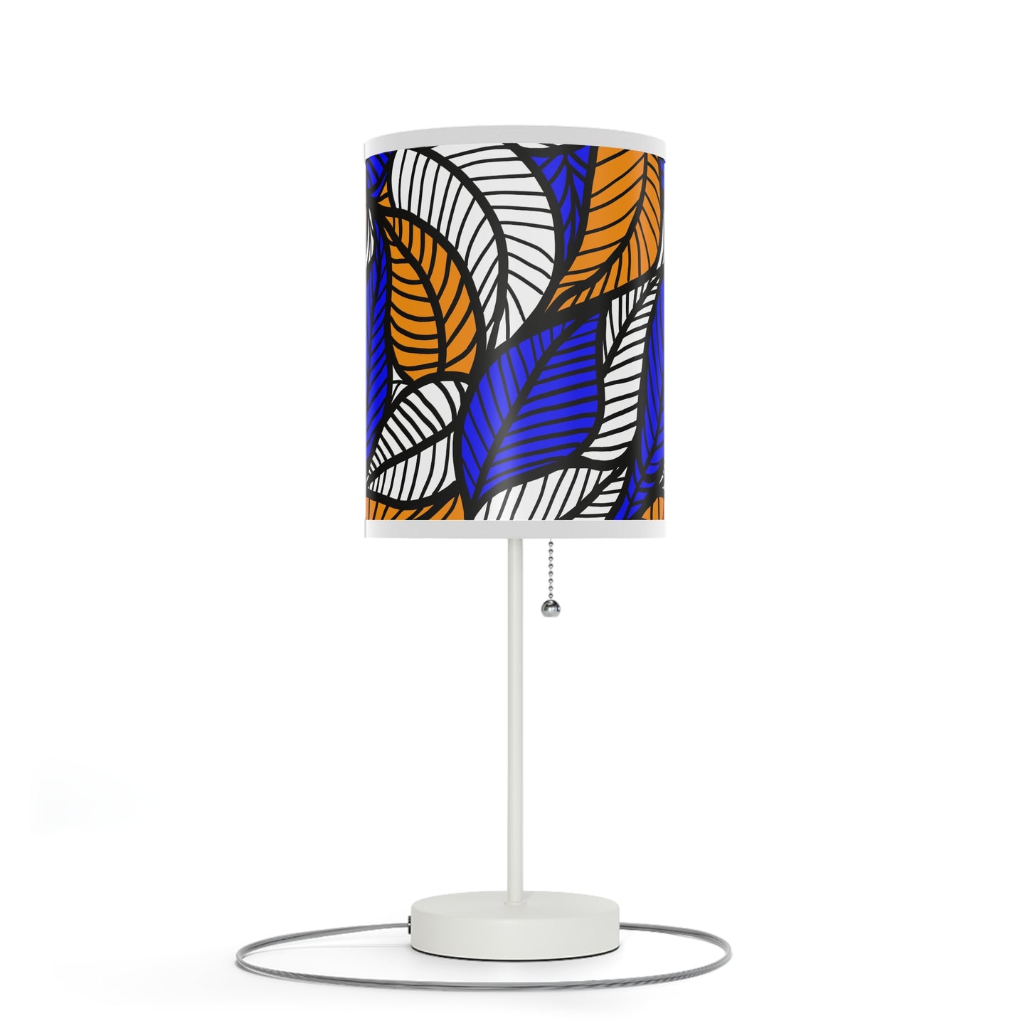 Blue Ankara Lamp on a Stand, US|CA plug