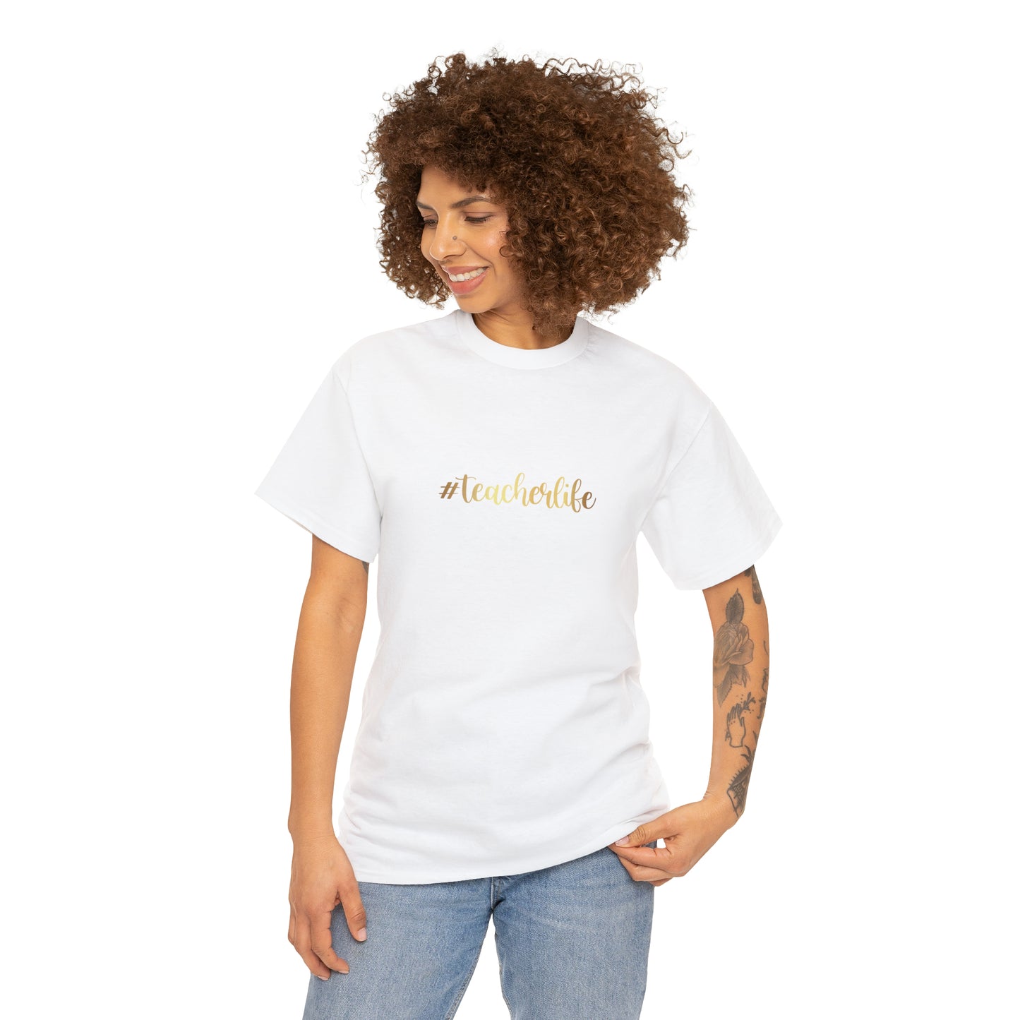 Teacher Life Unisex Heavy Cotton Tee