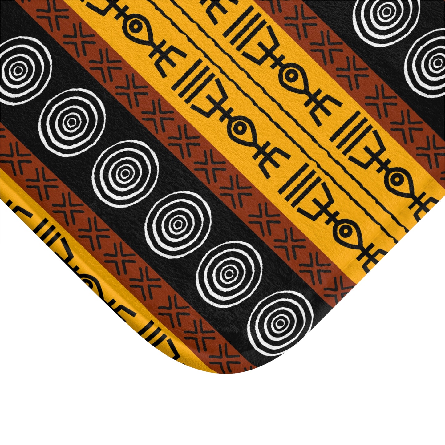 Tribal Mudcloth Bath Mat