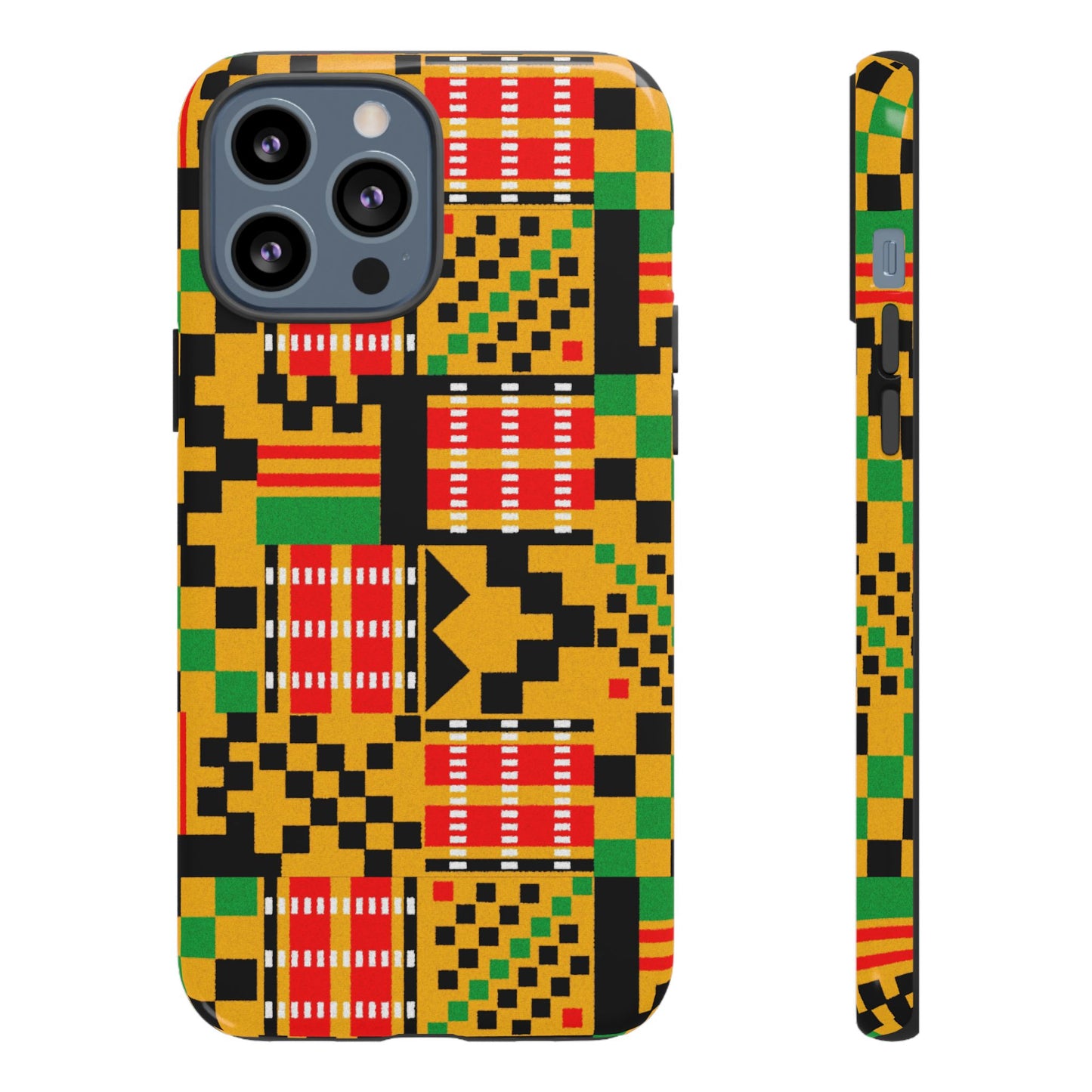 iPhone Kente Tough Cases | Ankara iPhone Case | Afrocentric iPhone Case