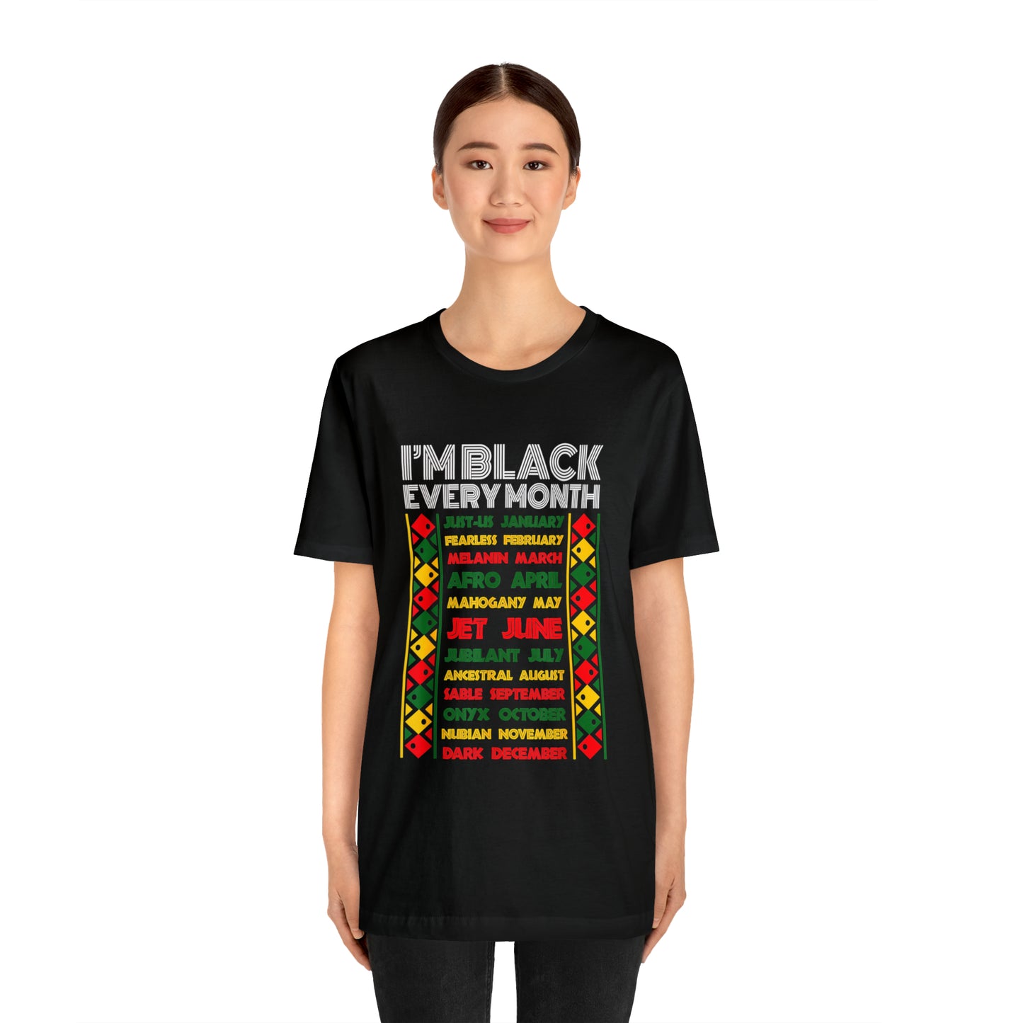 IM BLACK 365  Short Sleeve Tee