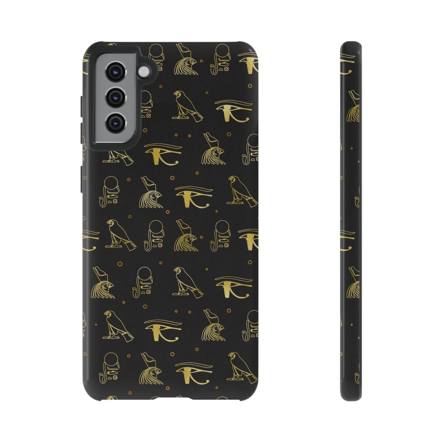 Black Gold Egyptian Samsung Tough Cases | African Samsung Case | Afrocentric Samsung Case | Egyptian Samsung Case