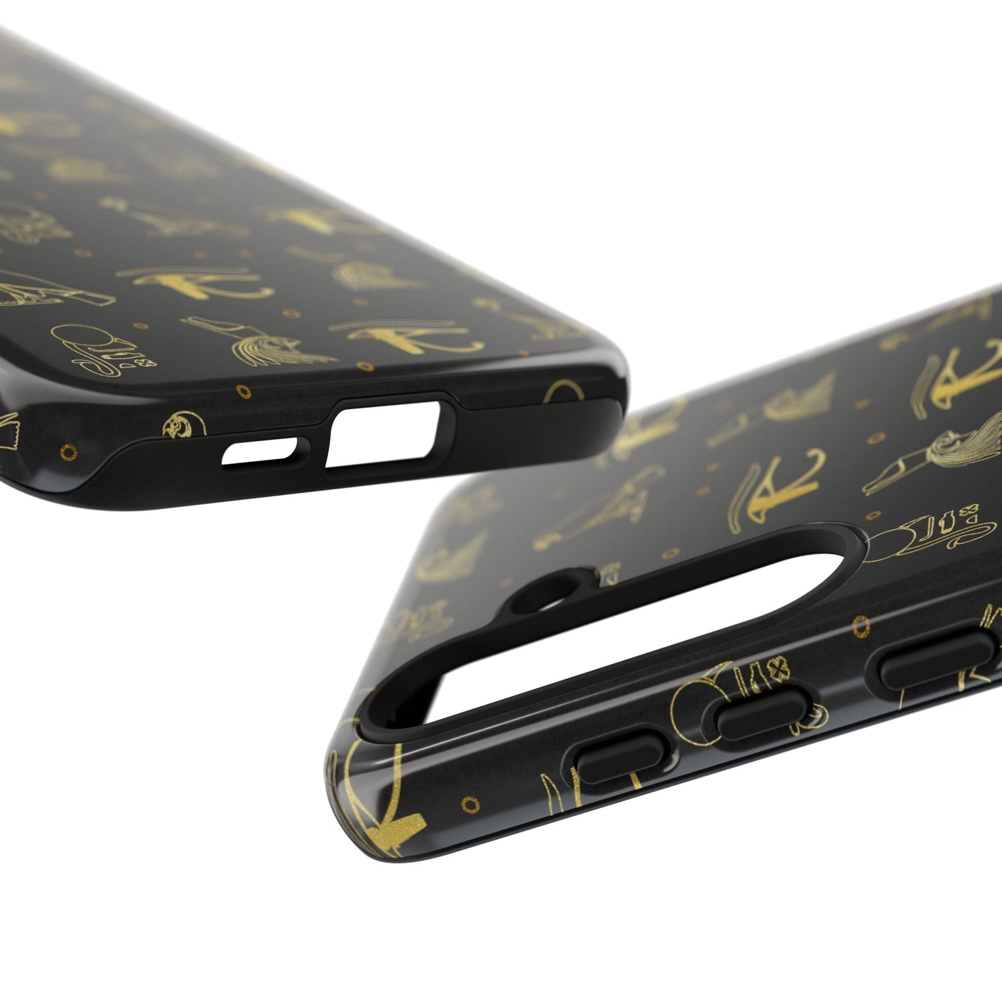 Black Gold Egyptian Samsung Tough Cases | African Samsung Case | Afrocentric Samsung Case | Egyptian Samsung Case