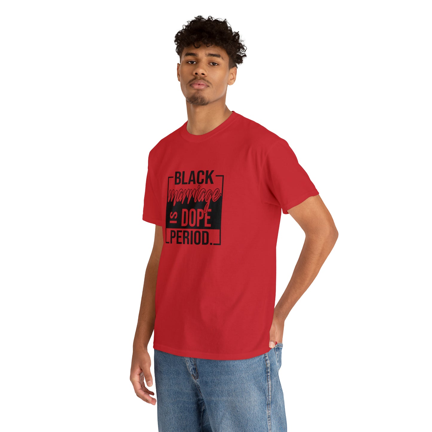 Black Marriage is Dope Cotton Tee
