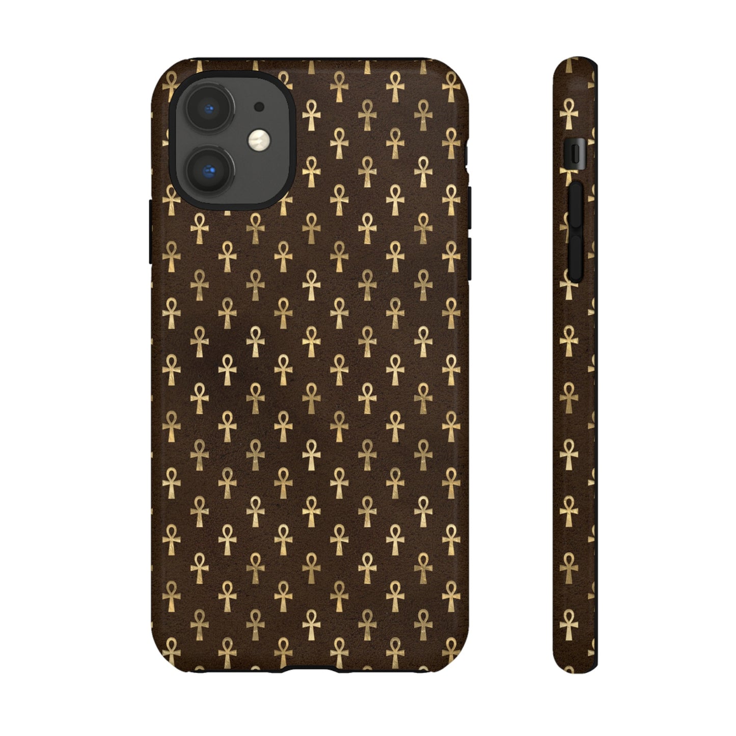 Brown Ankh iPhone Tough Cases | Egyptian iPhone Case | Ankh iPhone Case