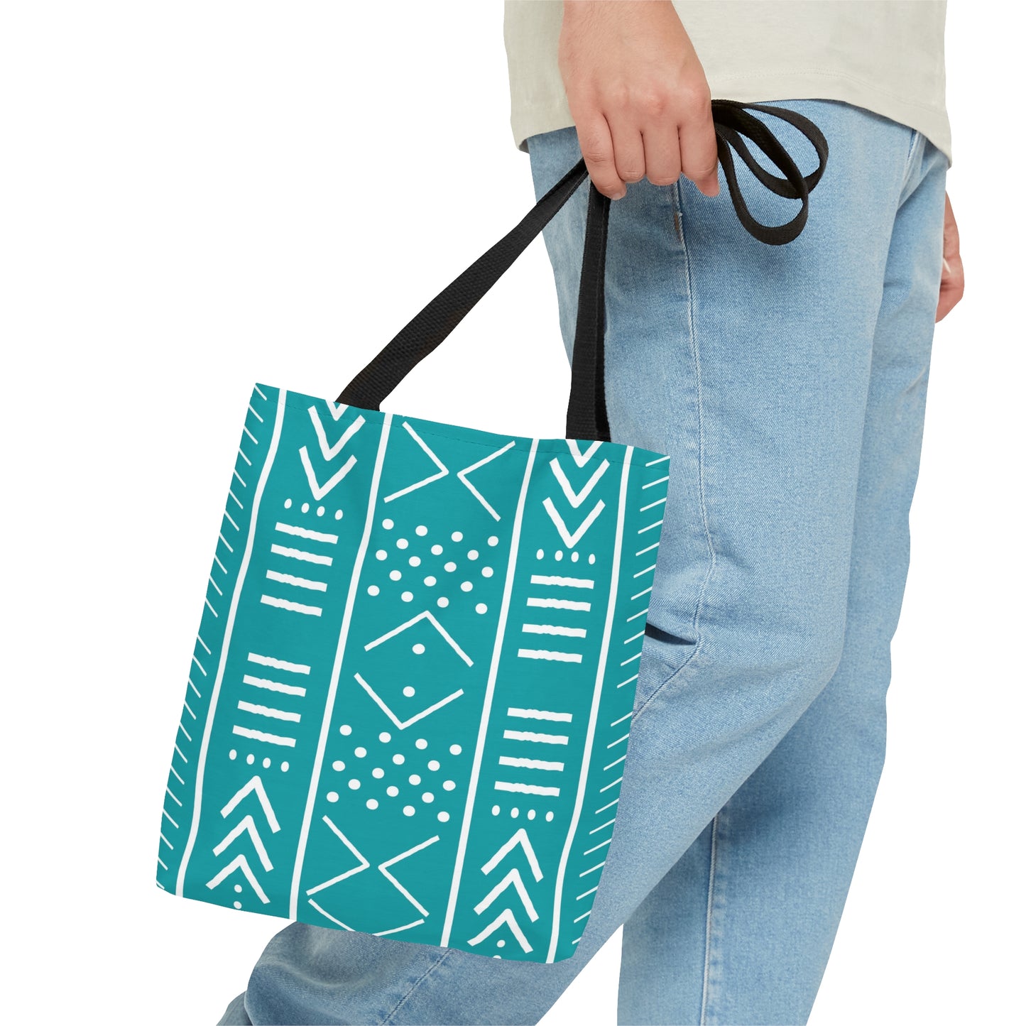 Teal Tote Bag