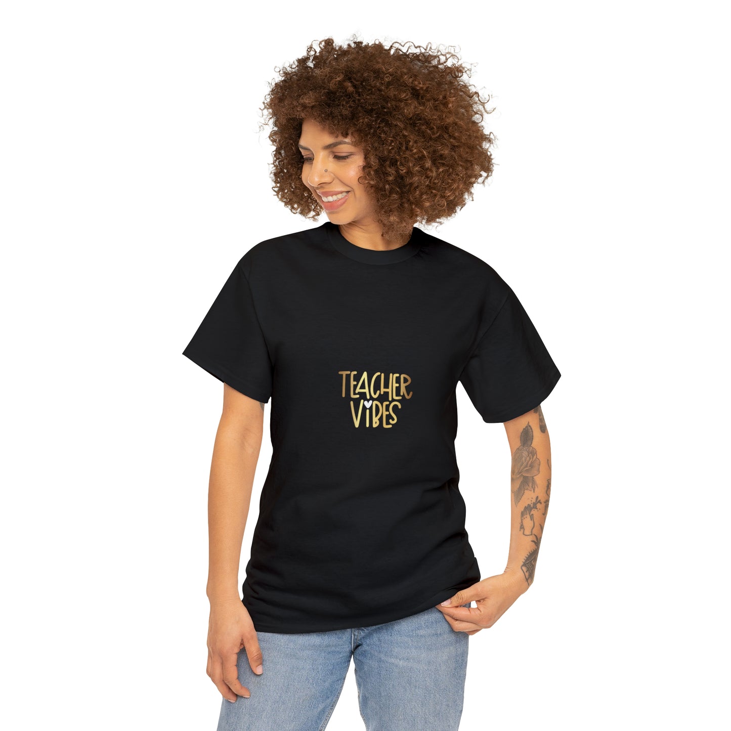 Teacher Vibes Unisex Heavy Cotton Tee