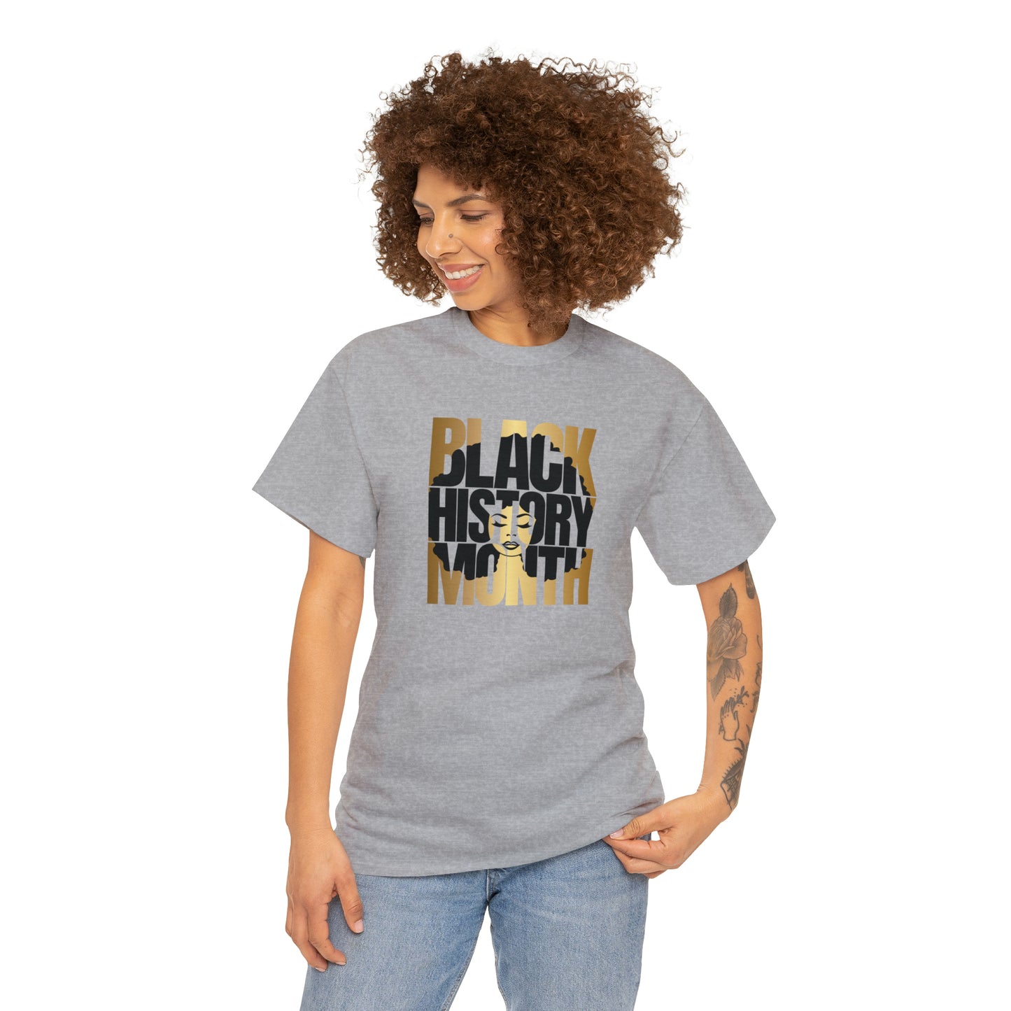 Black History Month Cotton Tee