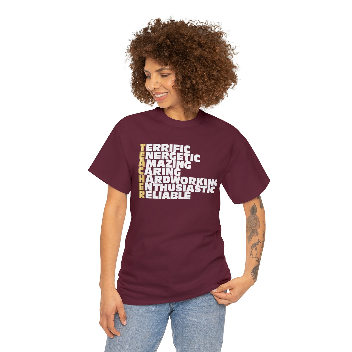 Teacher Heavy Cotton Tee