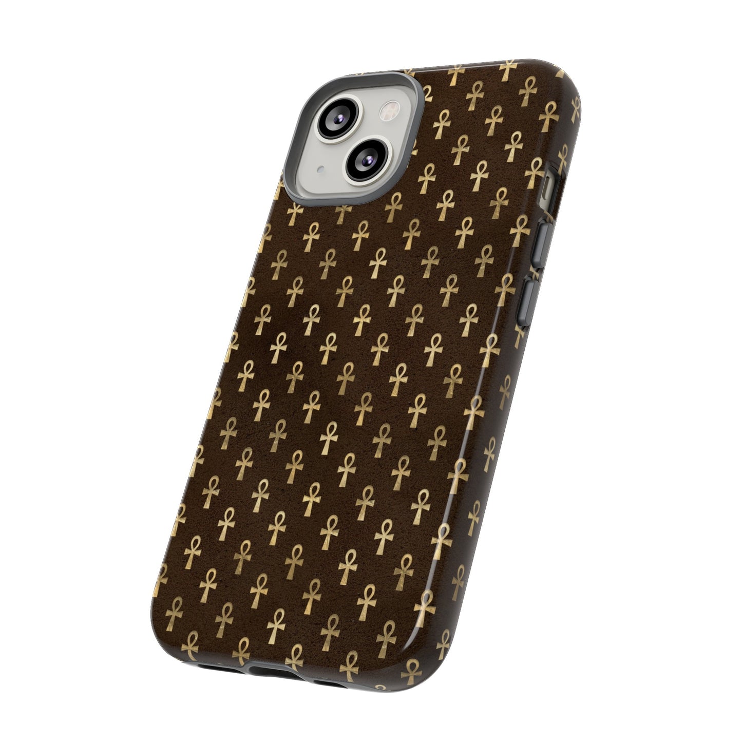 Brown Ankh iPhone Tough Cases | Egyptian iPhone Case | Ankh iPhone Case