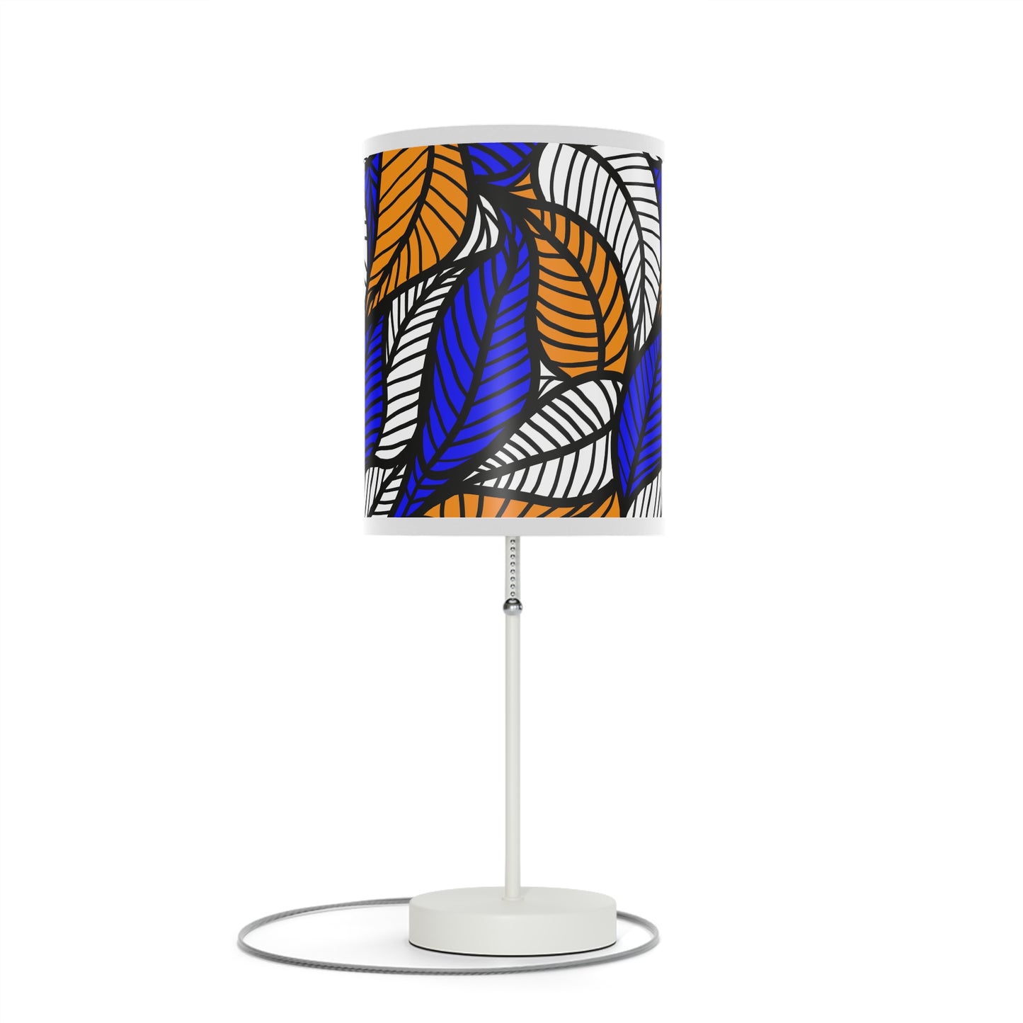 Blue Ankara Lamp on a Stand, US|CA plug