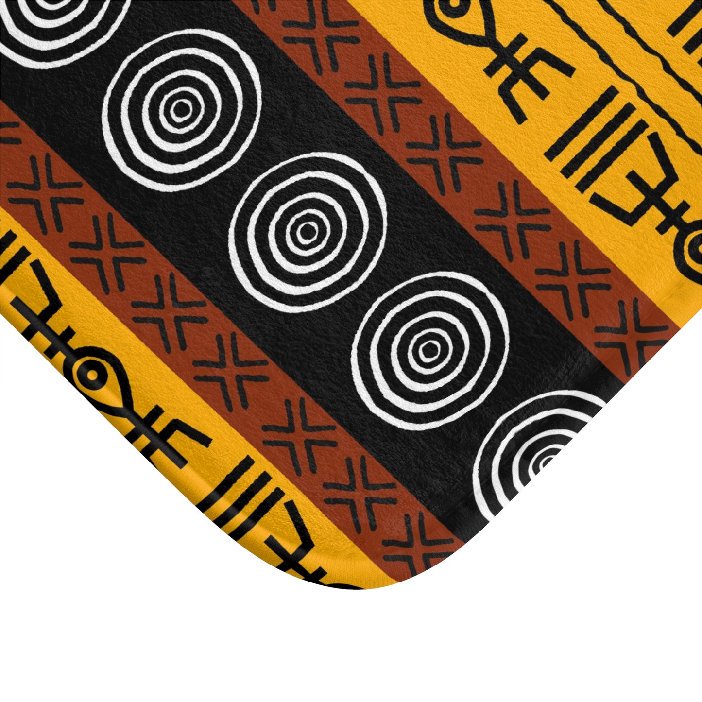 Tribal Mudcloth Bath Mat