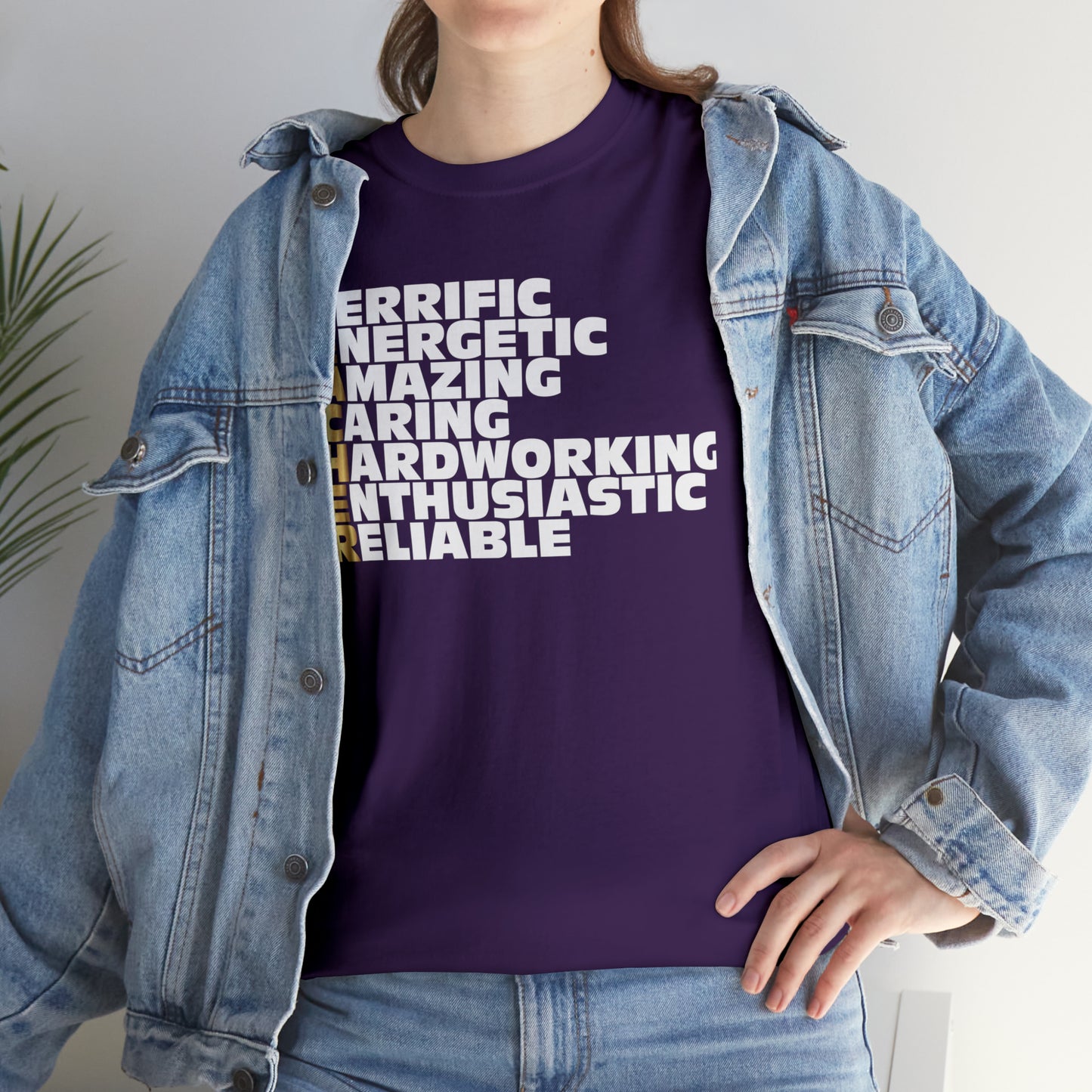 Teacher Heavy Cotton Tee