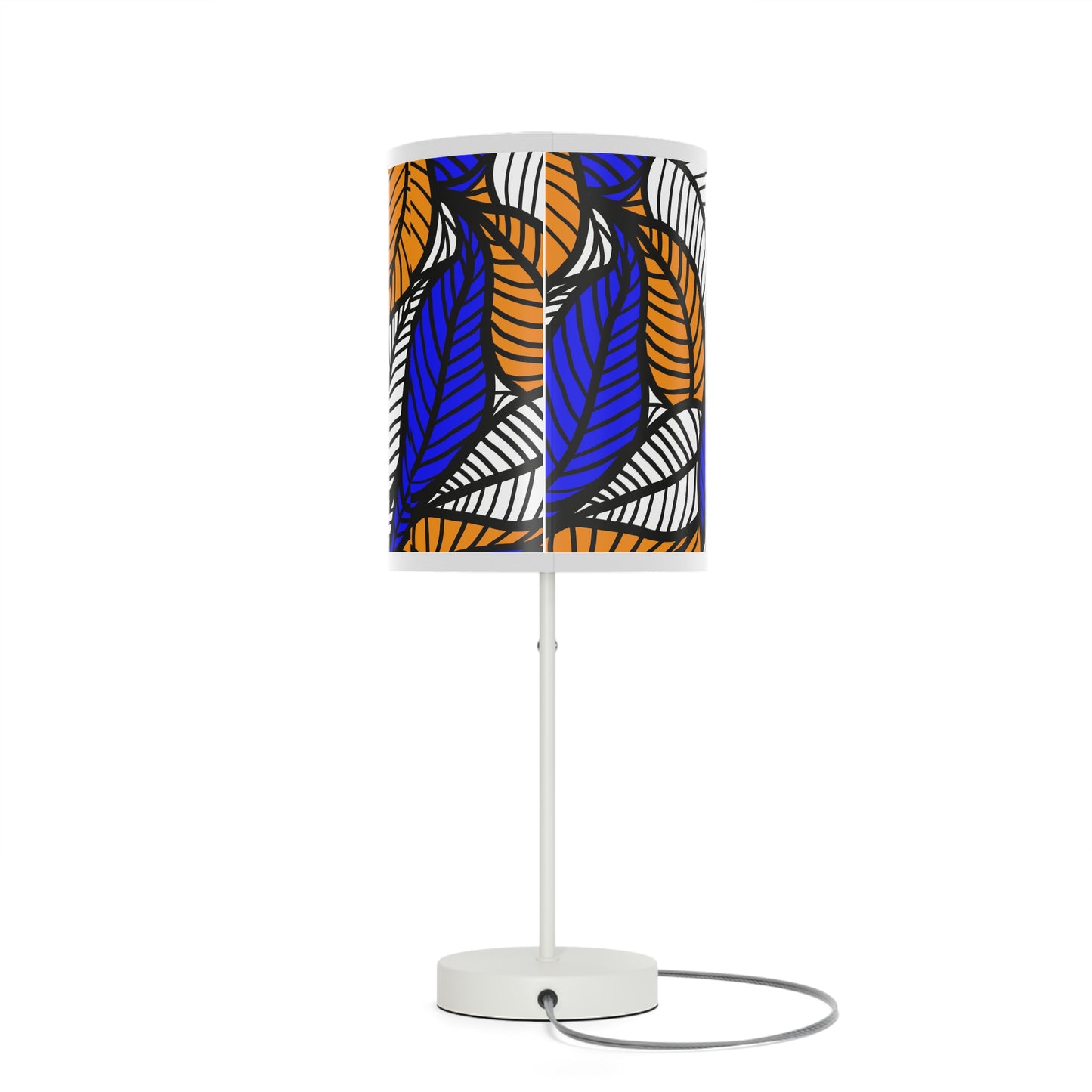 Blue Ankara Lamp on a Stand, US|CA plug