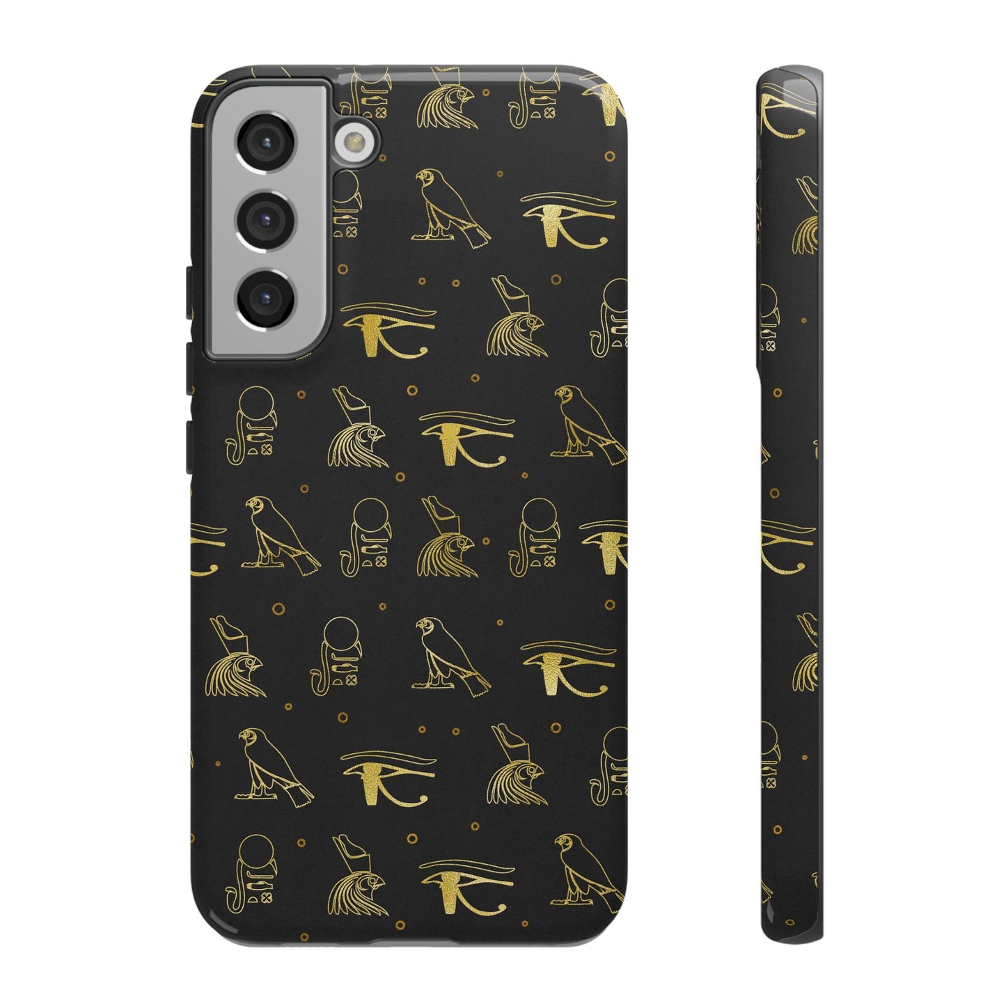 Black Gold Egyptian Samsung Tough Cases | African Samsung Case | Afrocentric Samsung Case | Egyptian Samsung Case