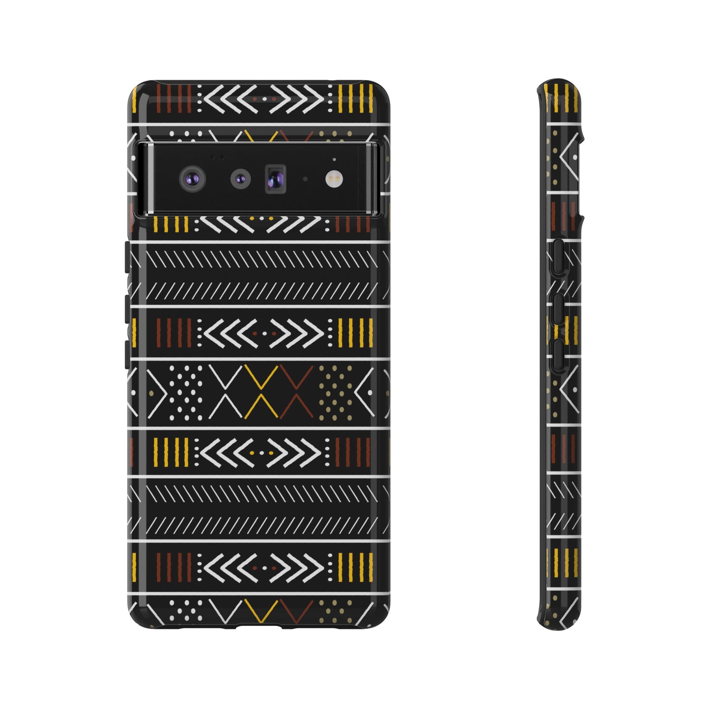 Mudcloth Google Pixel Tough Cases | African Google Pixel Case | Afrocentric Google Pixel Case