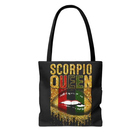 Scorpio Queen Lip Tote Bag