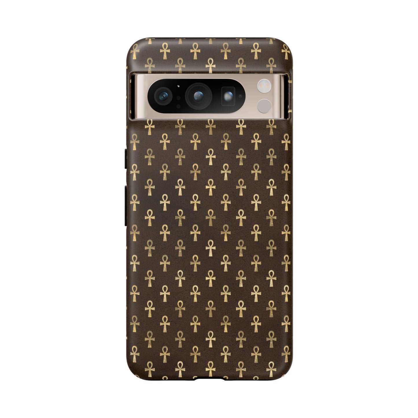 Brown Ankh Google Pixel Tough Cases | Egyptian Google Pixel Case | Ankh Google Pixel Case