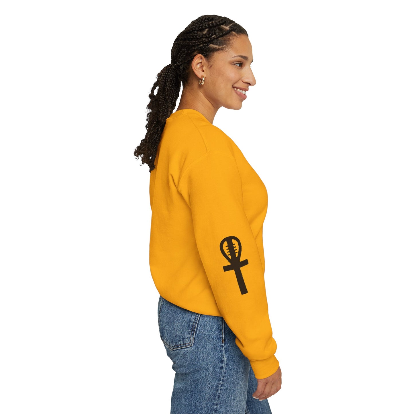 Imani Kwanzaa Symbol Crewneck Sweatshirt
