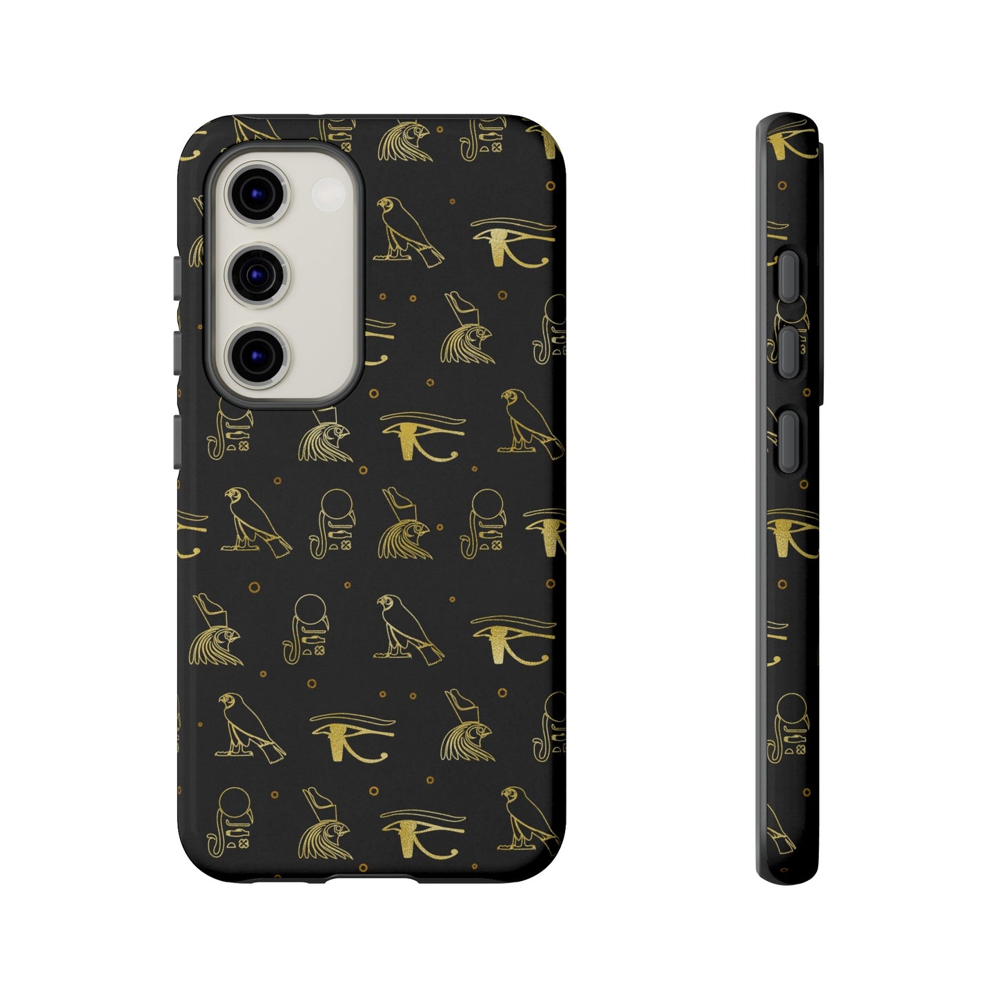 Black Gold Egyptian Samsung Tough Cases | African Samsung Case | Afrocentric Samsung Case | Egyptian Samsung Case