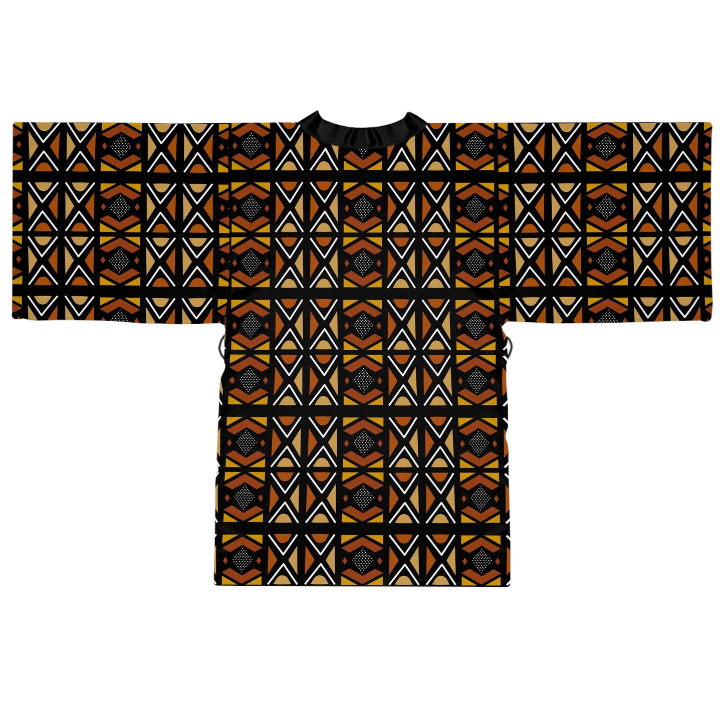 Mudcloth Inspired Kimono Robe