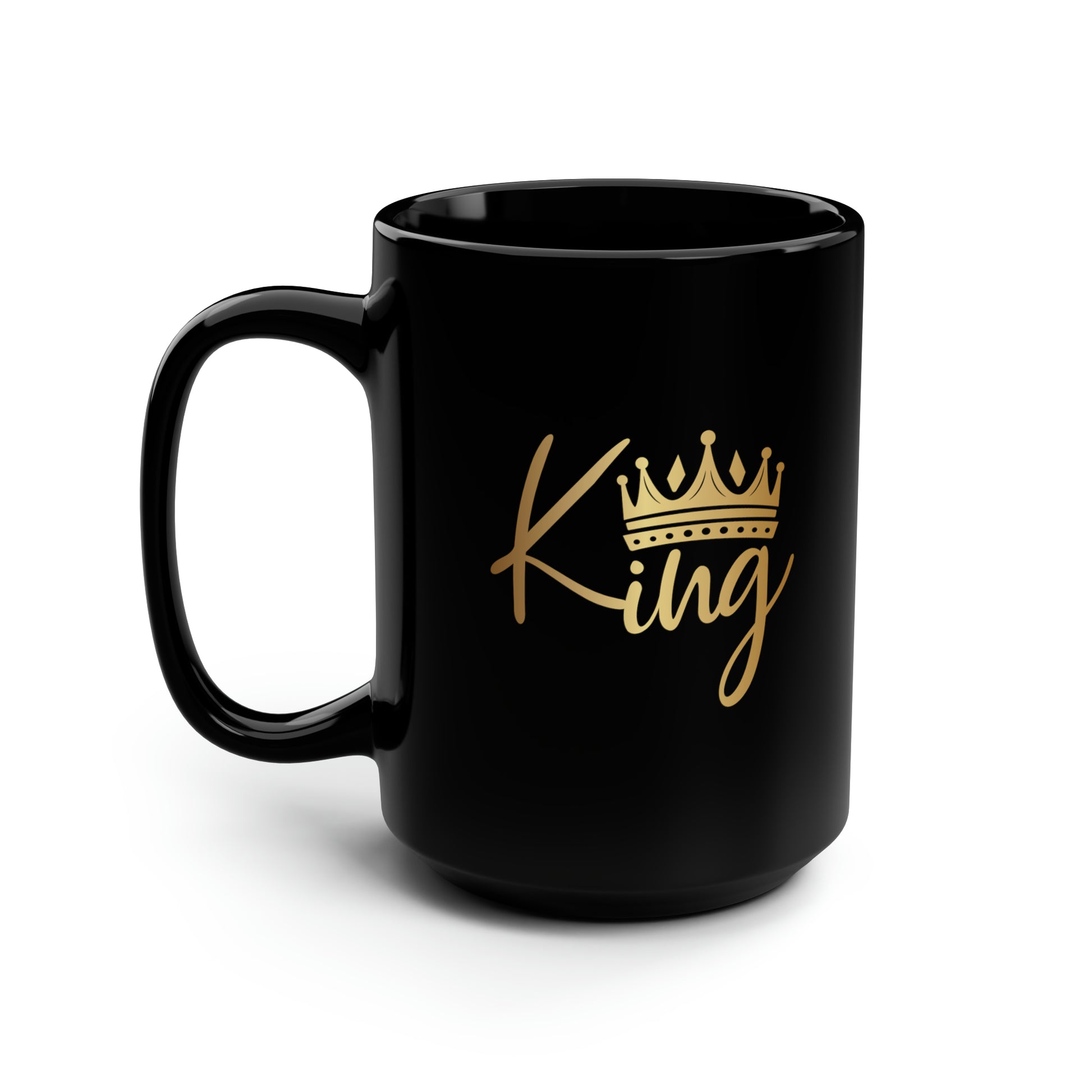 Black King Mug, 15oz