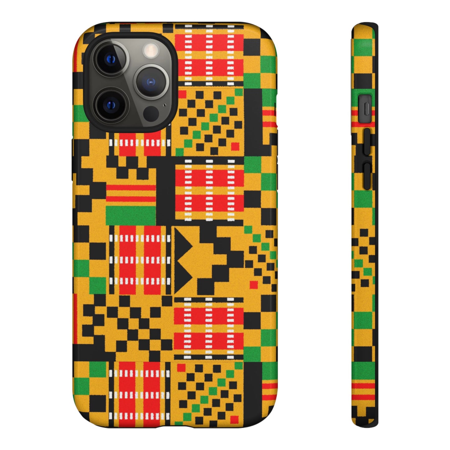 iPhone Kente Tough Cases | Ankara iPhone Case | Afrocentric iPhone Case