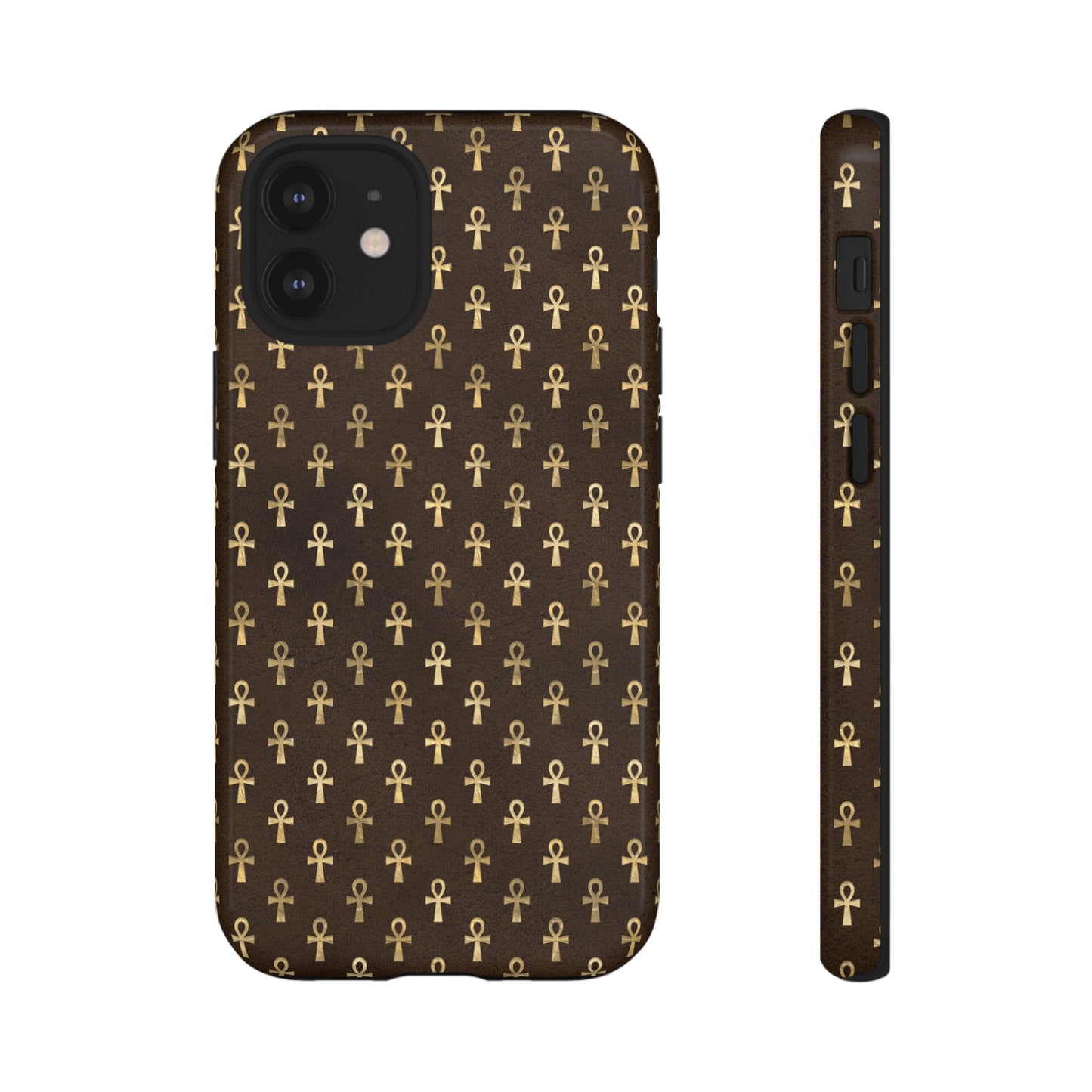 Brown Ankh iPhone Tough Cases | Egyptian iPhone Case | Ankh iPhone Case