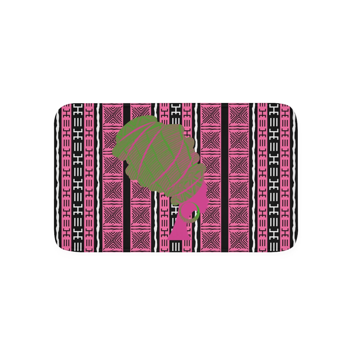 Pink Queen Memory Foam Bath Mat