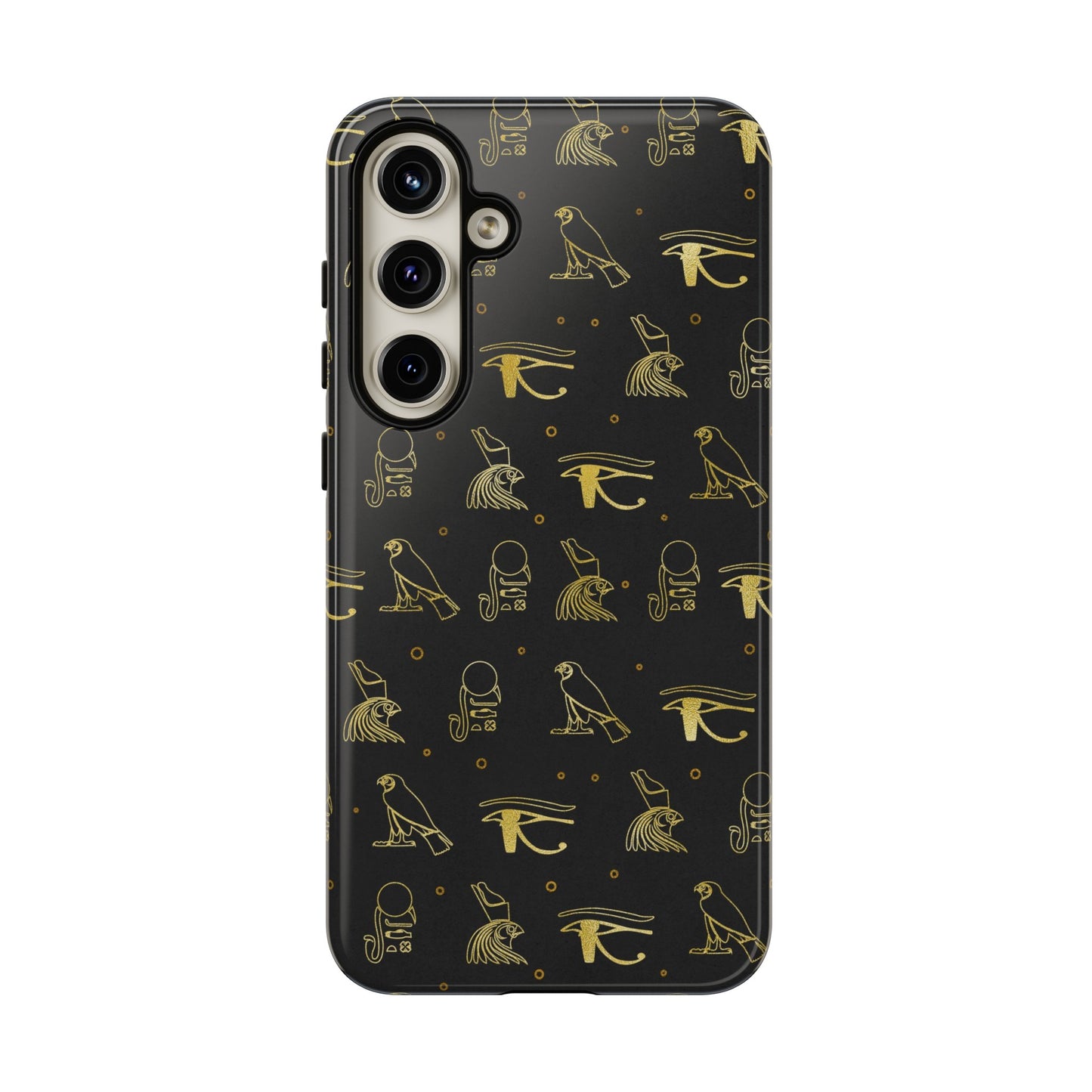 Black Gold Egyptian Samsung Tough Cases | African Samsung Case | Afrocentric Samsung Case | Egyptian Samsung Case