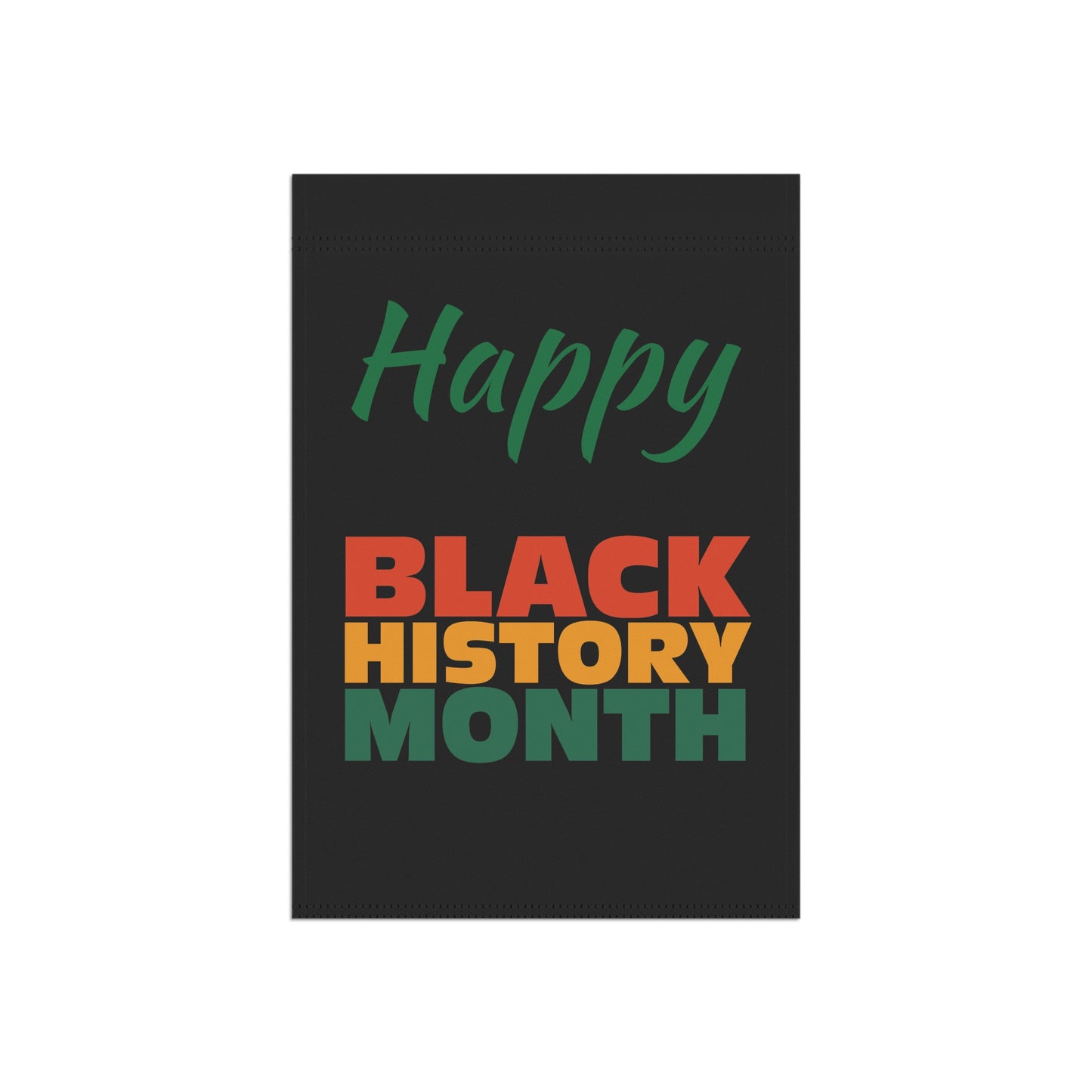 Happy Black History Month Garden & House Banner, Black History Gifts