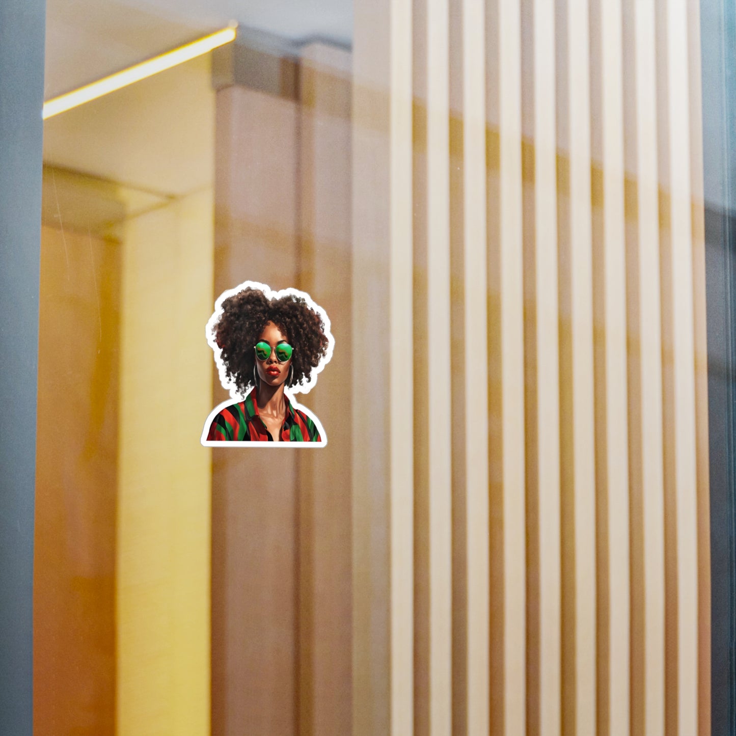 Juneteenth Queen Kiss-Cut Vinyl Decals