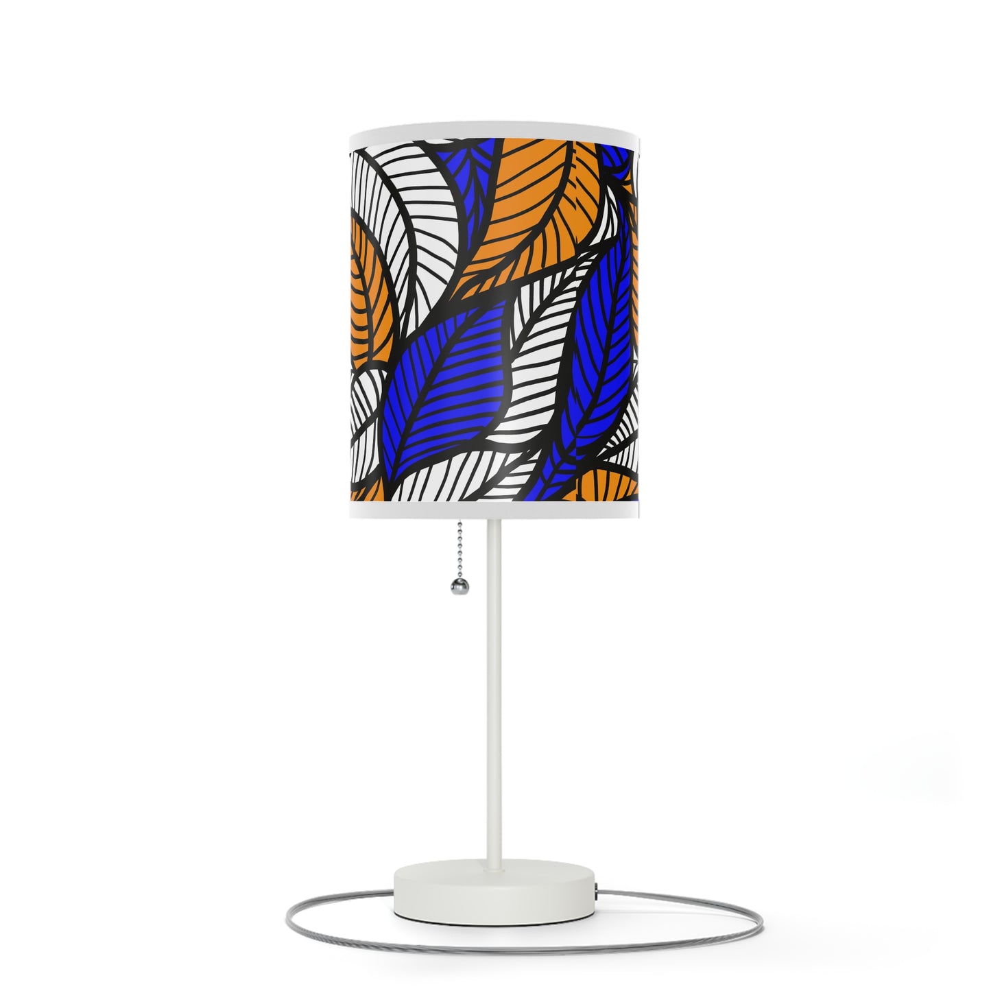 Blue Ankara Lamp on a Stand, US|CA plug