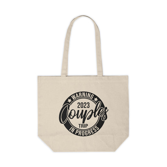 Couples Trip Canvas Tote