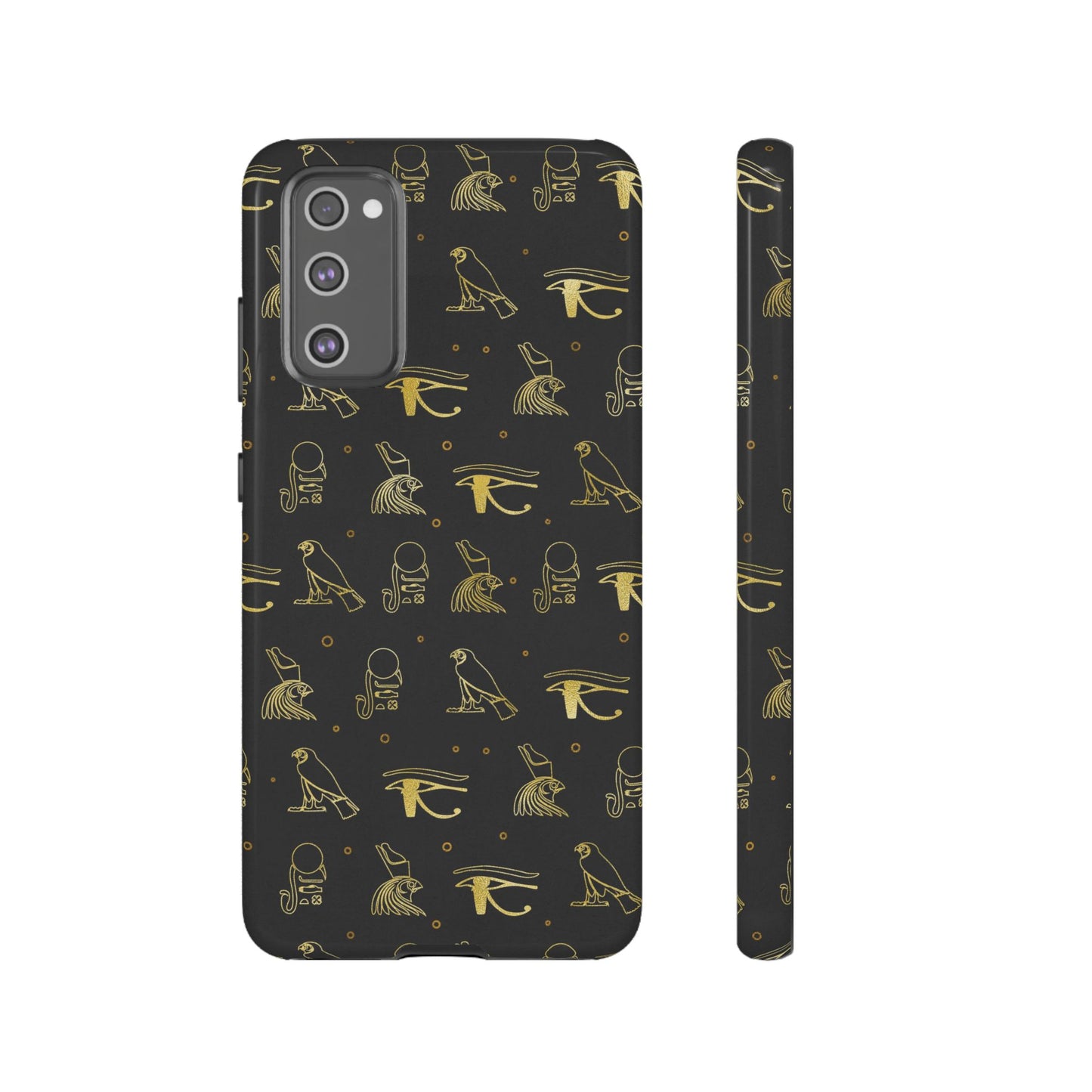 Black Gold Egyptian Samsung Tough Cases | African Samsung Case | Afrocentric Samsung Case | Egyptian Samsung Case