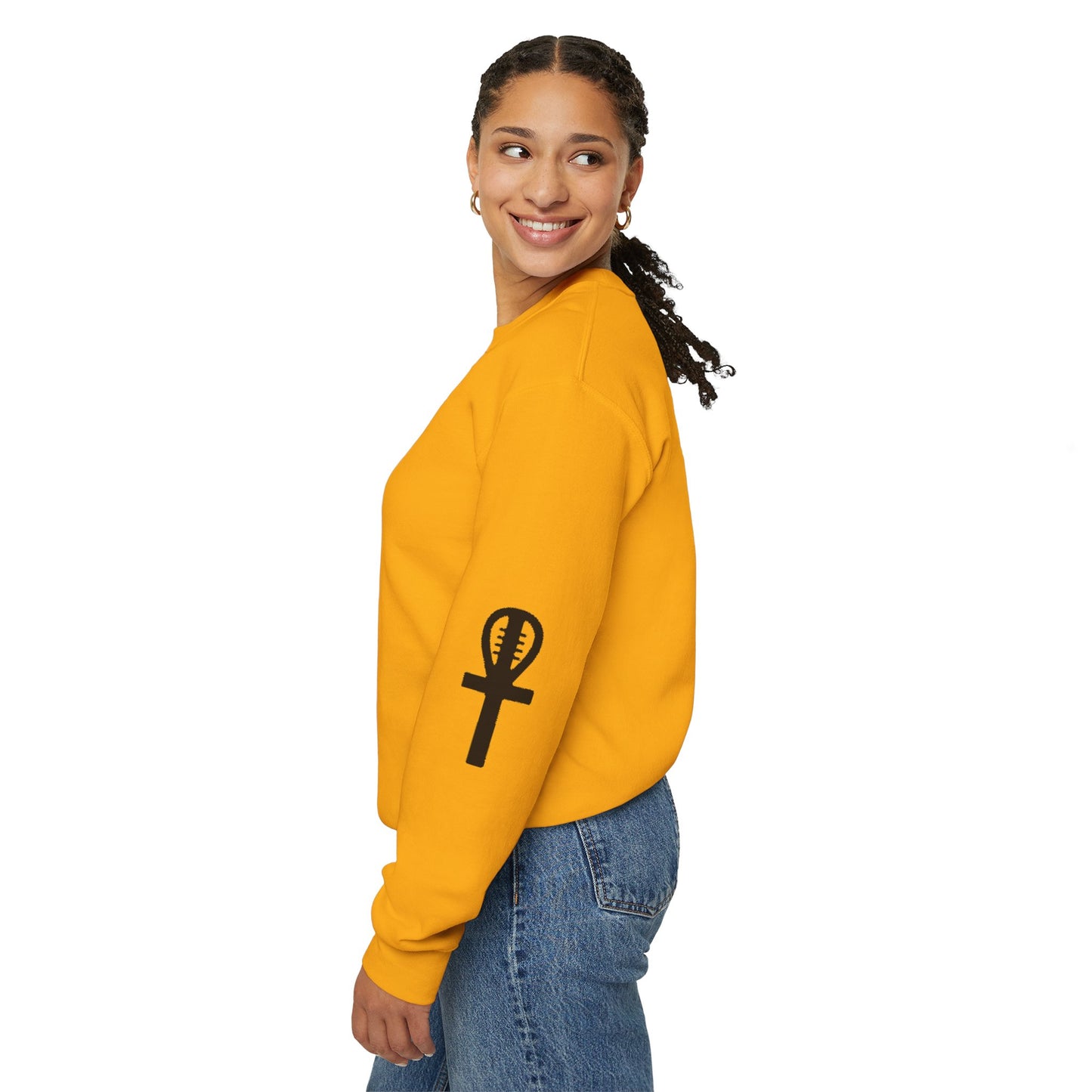 Imani Kwanzaa Symbol Crewneck Sweatshirt
