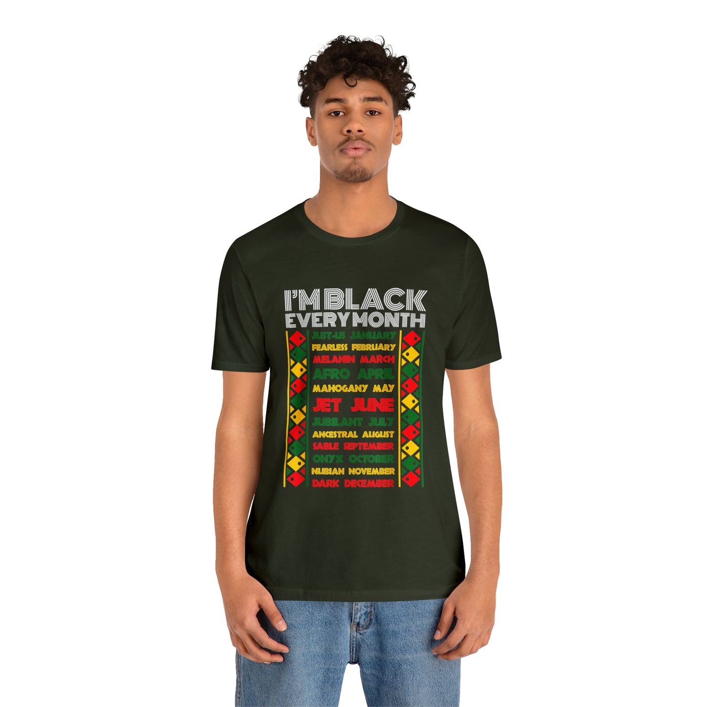 IM BLACK 365  Short Sleeve Tee