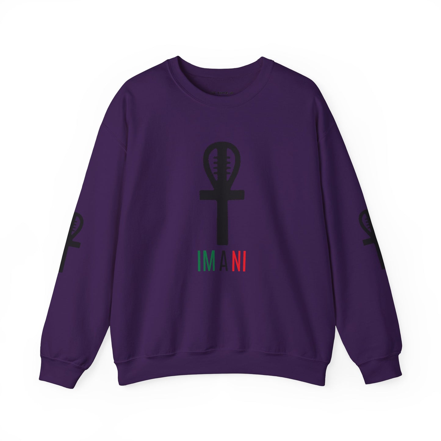 Imani Kwanzaa Symbol Crewneck Sweatshirt
